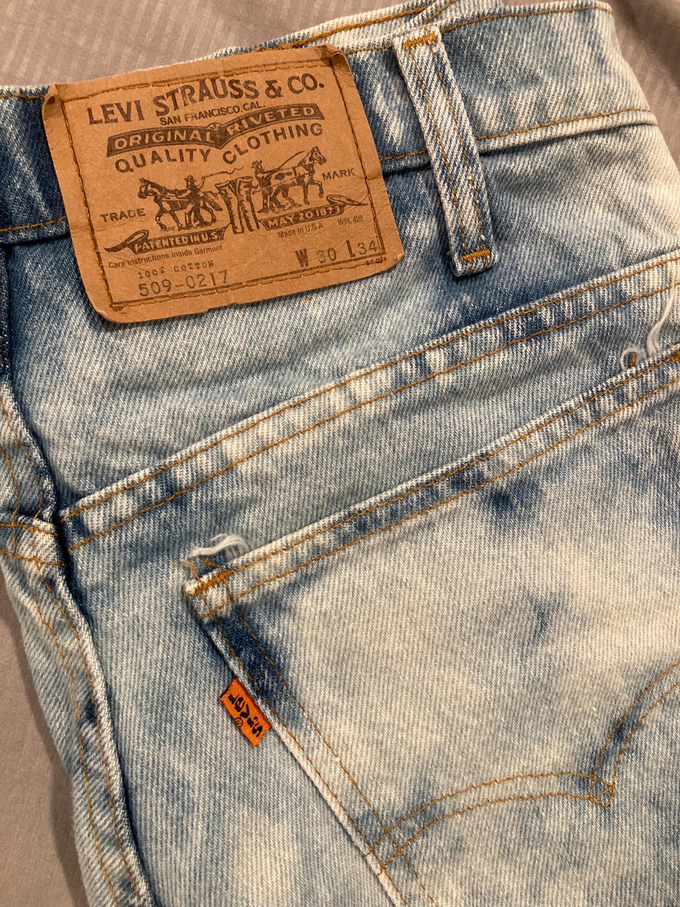 38 X 32 Levis Jeans - Etsy