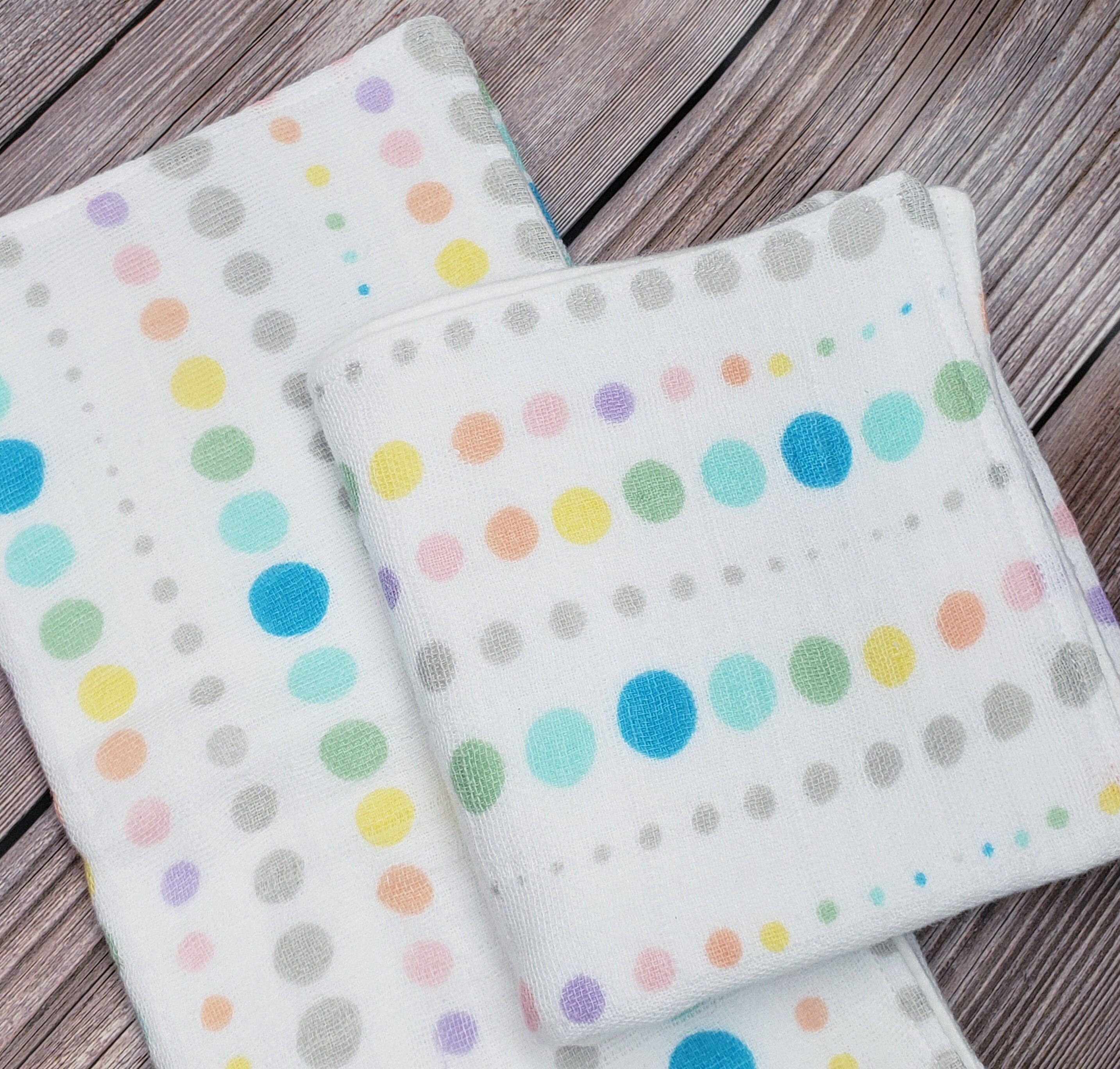 Burp Cloth Muslin Rainbows Eructos Pad para bebés Infant Etsy