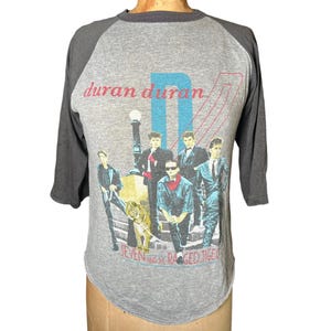 Vintage Duran Duran 1984 USA Tour Concert Tee