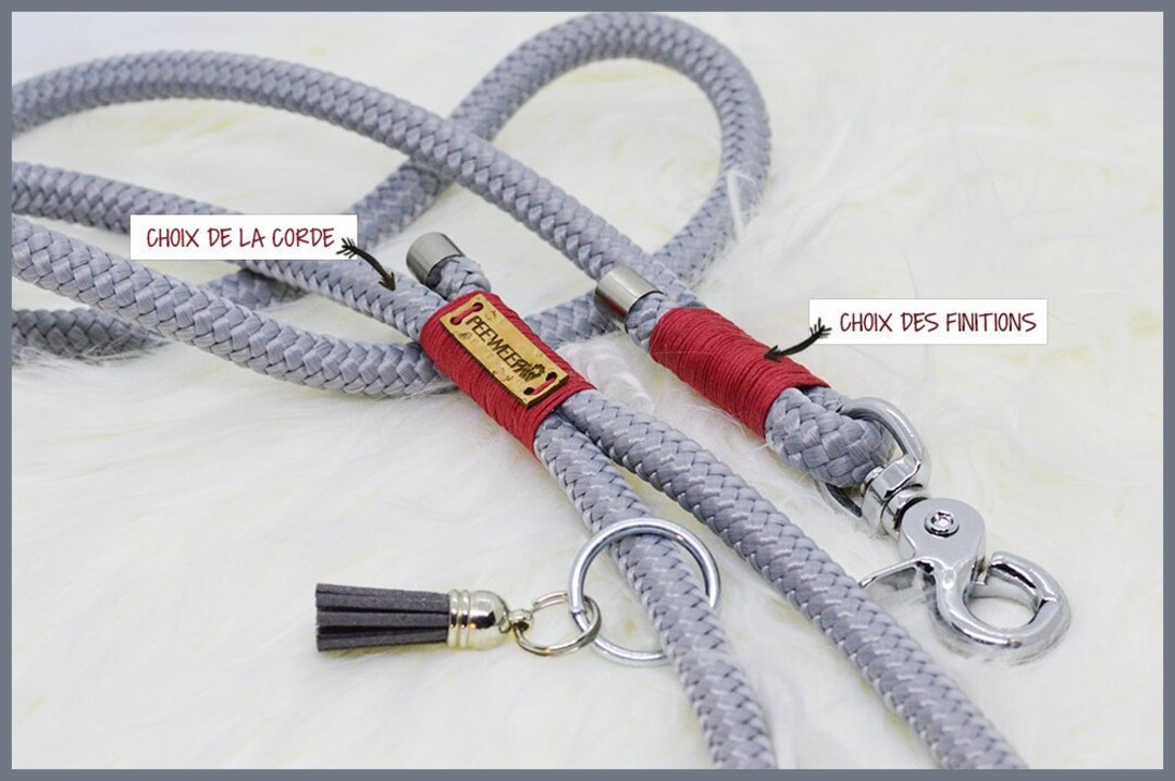 Customizable Dog Leash PAWDOG / Dog Leash / Dog Gift / Dog Etsy