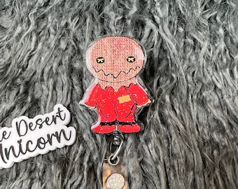 Trick or Treat Sam - Halloween Badge Reel - Horror Medical Badge
