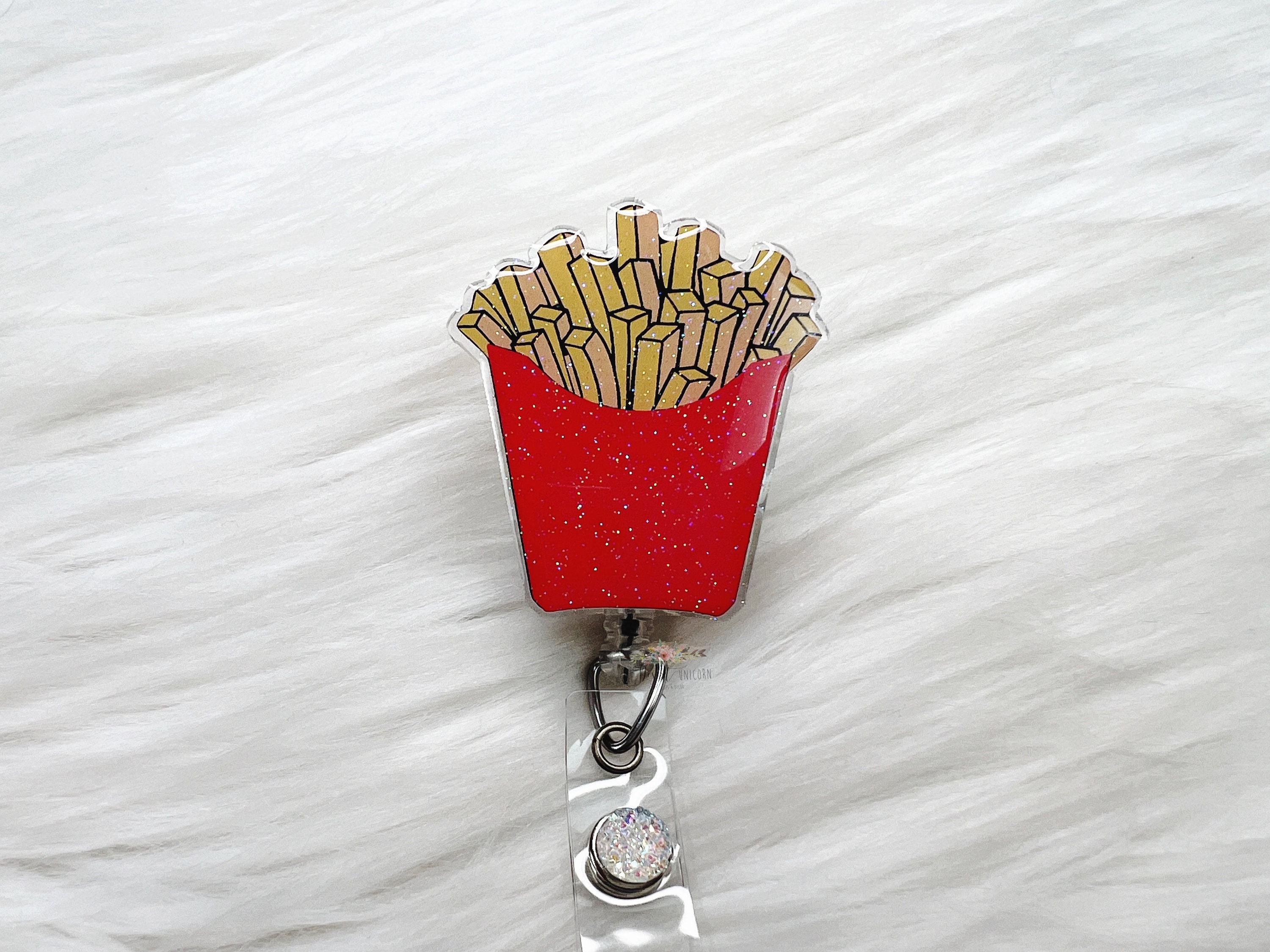 Fashion Culture French Fries Bubble Pop It Pouch Coin Purse Micro  Crossbody, Red