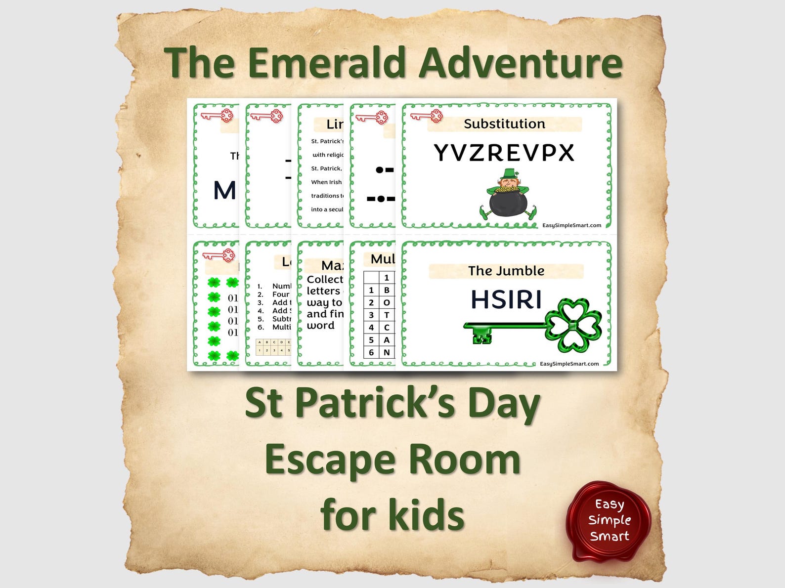 St Patricks Escape Room