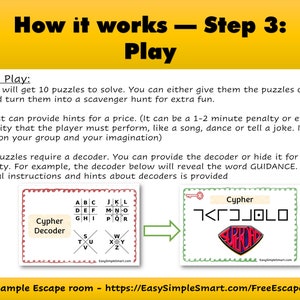 Escape Room for Kids DIY Printable Game Escape From Castle image 5