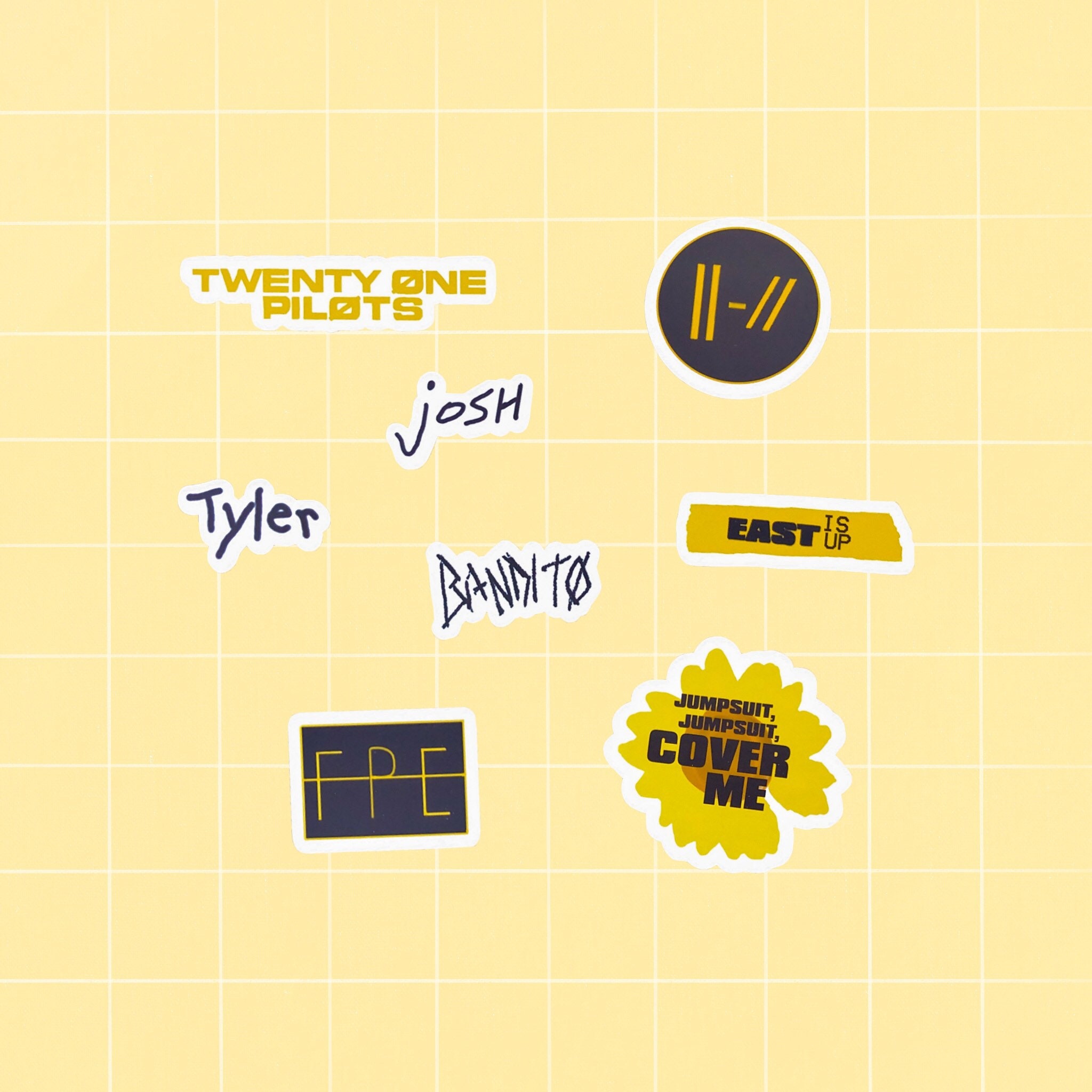 Twenty One Pilots Stickers | Etsy