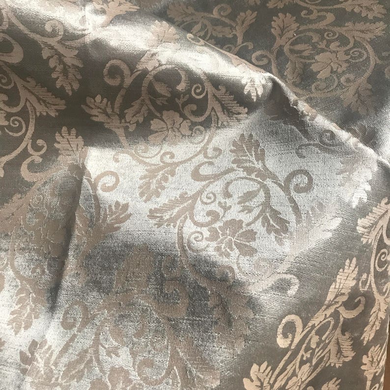 Handprinted Upholstery Velvet Remnant Etsy Australia