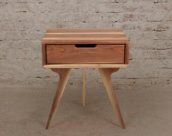 Danish Nightstand Etsy