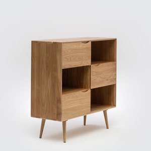 Primera Storage Cabinet Oak Primo Alta Mid century dresser, Bookcase Danish Modern, Oak Dresser image 6