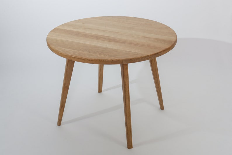 Dora Round Dining Table Mid-Century Modern image 6