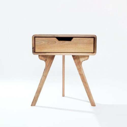 Primera Nightstand Bedside Table Scandinavian Design Side Etsy