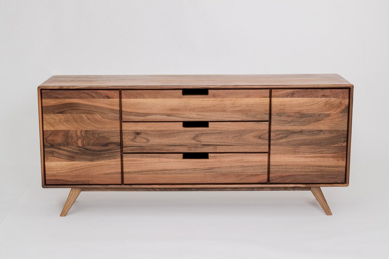 Mid Century Modern Credenza, Media console, TV Stand image 1