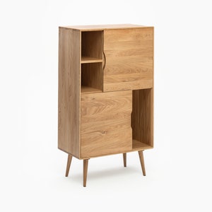 Primera Highboard Oak - Mua | Hallway Storage, Shoe Cabinet, Shoe Storage, Entryway Furniture