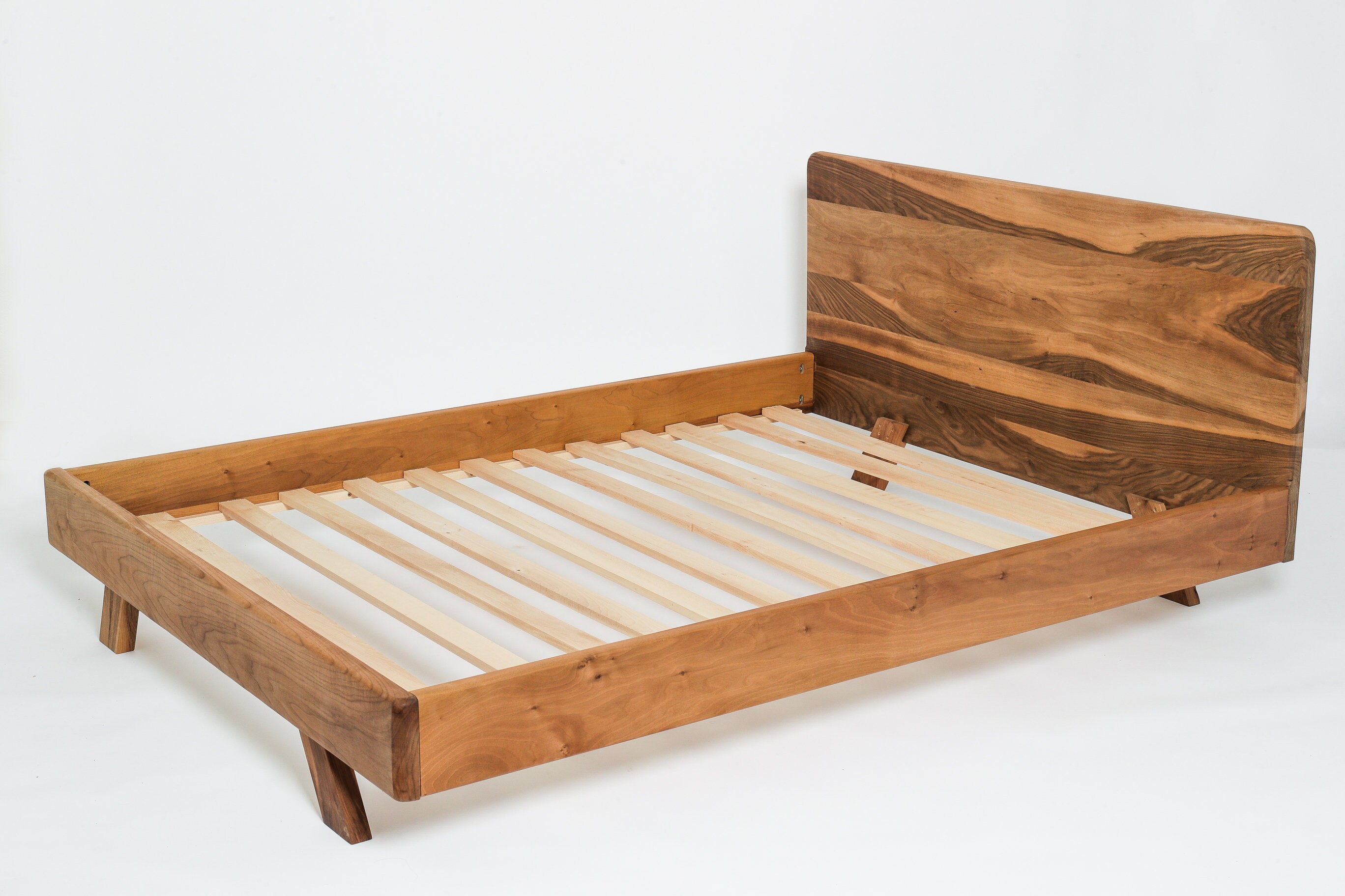 Meryl solid 2024 wood platform bed