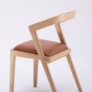 Marina Chair Mid Century Modern Chair, Desk Chair, Dining Chairs, Leather Chairs, Mid Century Chair image 4