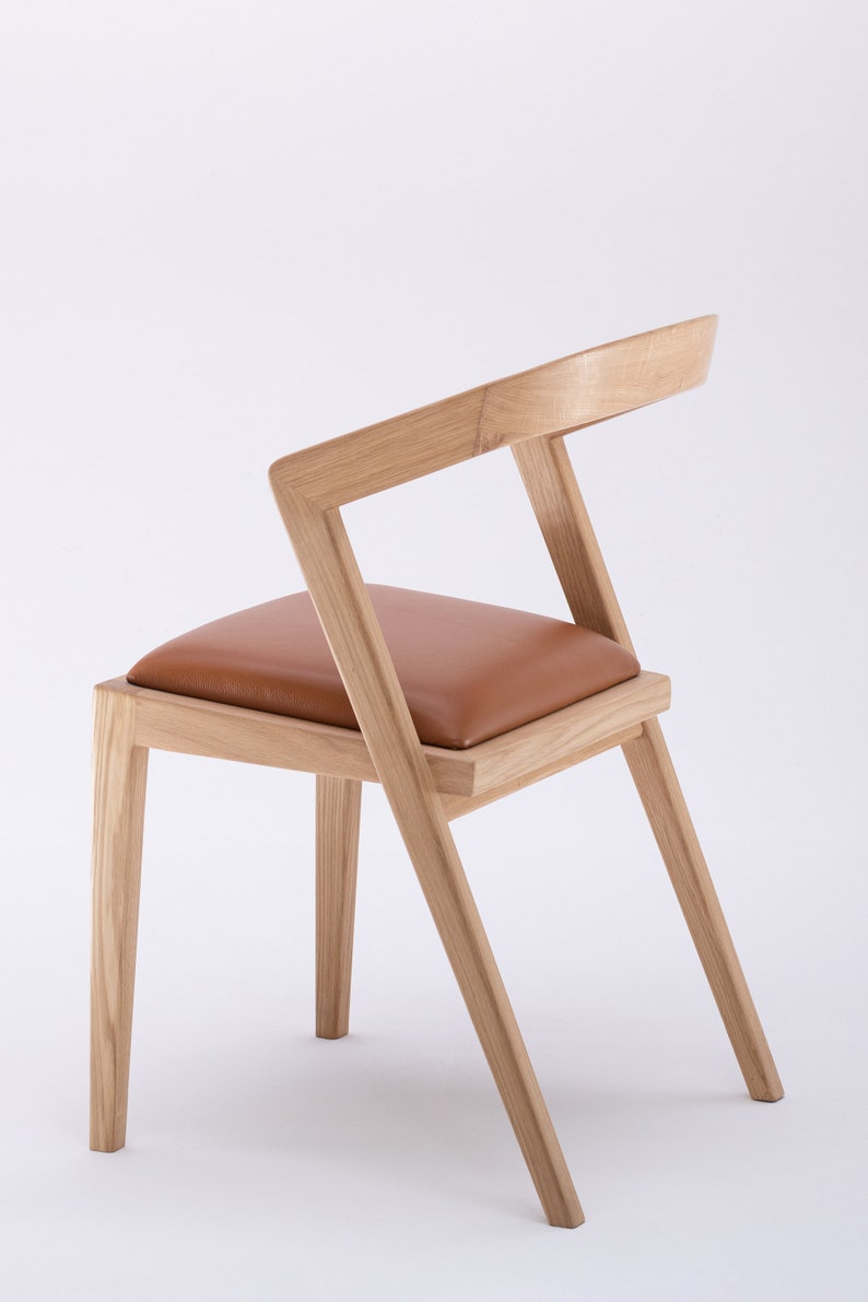 Marina Chair Mid Century Modern Chair, Desk Chair, Dining Chairs, Leather Chairs, Mid Century Chair image 4