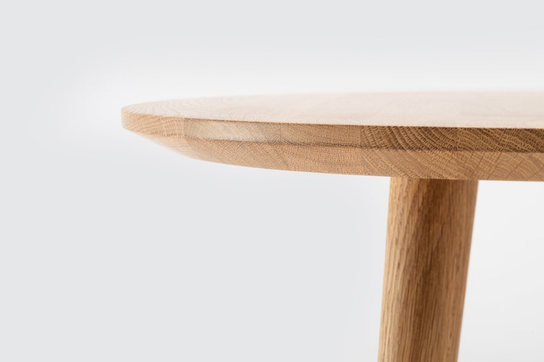 Primera Round Nesting Tables Oak Coffee Table Round Set Etsy