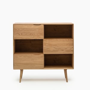 Primera Storage Cabinet Oak Primo Alta Mid century dresser, Bookcase Danish Modern, Oak Dresser image 1