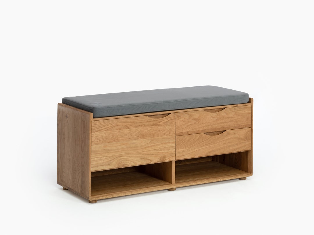 Primera Entryway Bench Bench With Storage, Hallway Bench, Wood Bench Etsy