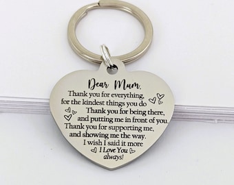 Llavero personalizado para mamá, regalo para el Día de la Madre, llavero personalizado, regalo para mamá, regalo para la abuela, regalo de cumpleaños.