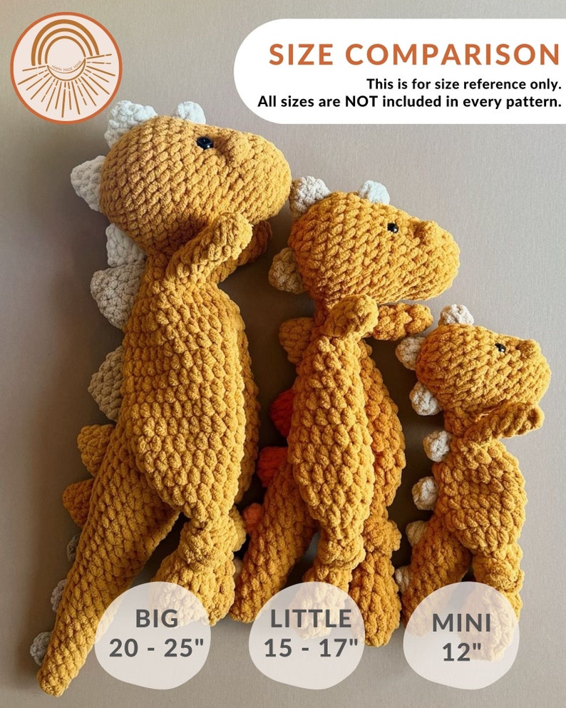 Big Little Honey Bunny Knotted Lovey Crochet Bunny PATTERN image 3