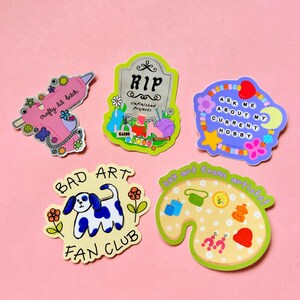 Crafty Lil Bitch Hot Glue Gun Glitter Sticker