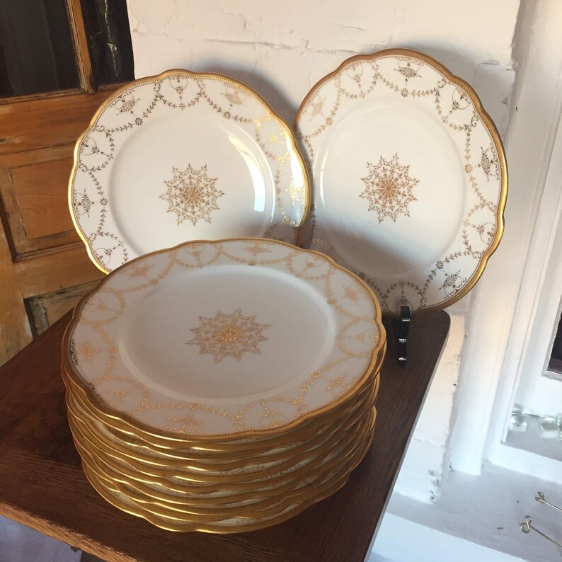snowflake dinner set