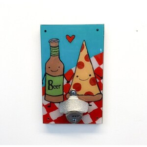 Pizza Beer Bottle Opener