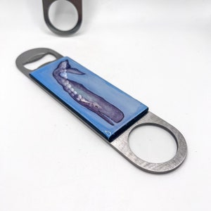 Whale hand held Beer soda Bottle Opener