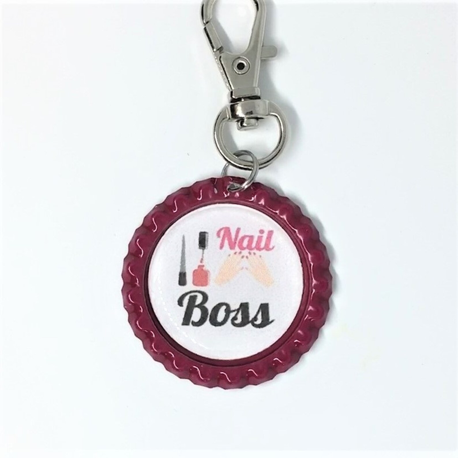 Gift for Nail Technician Keychain for Nail Tech Birthday Etsy