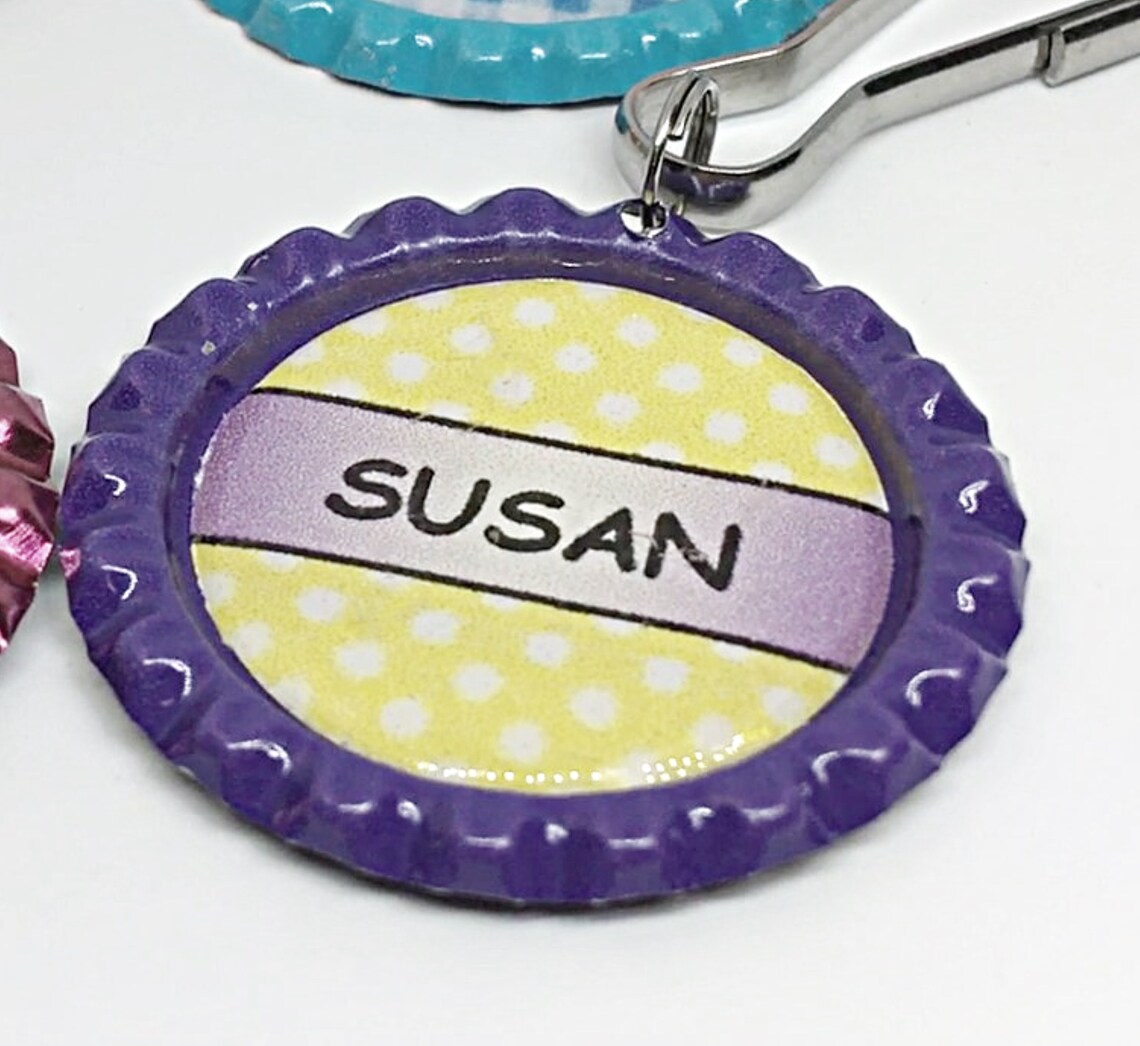 Personalized gifts ID tag Bag Tag Name tag team group Etsy