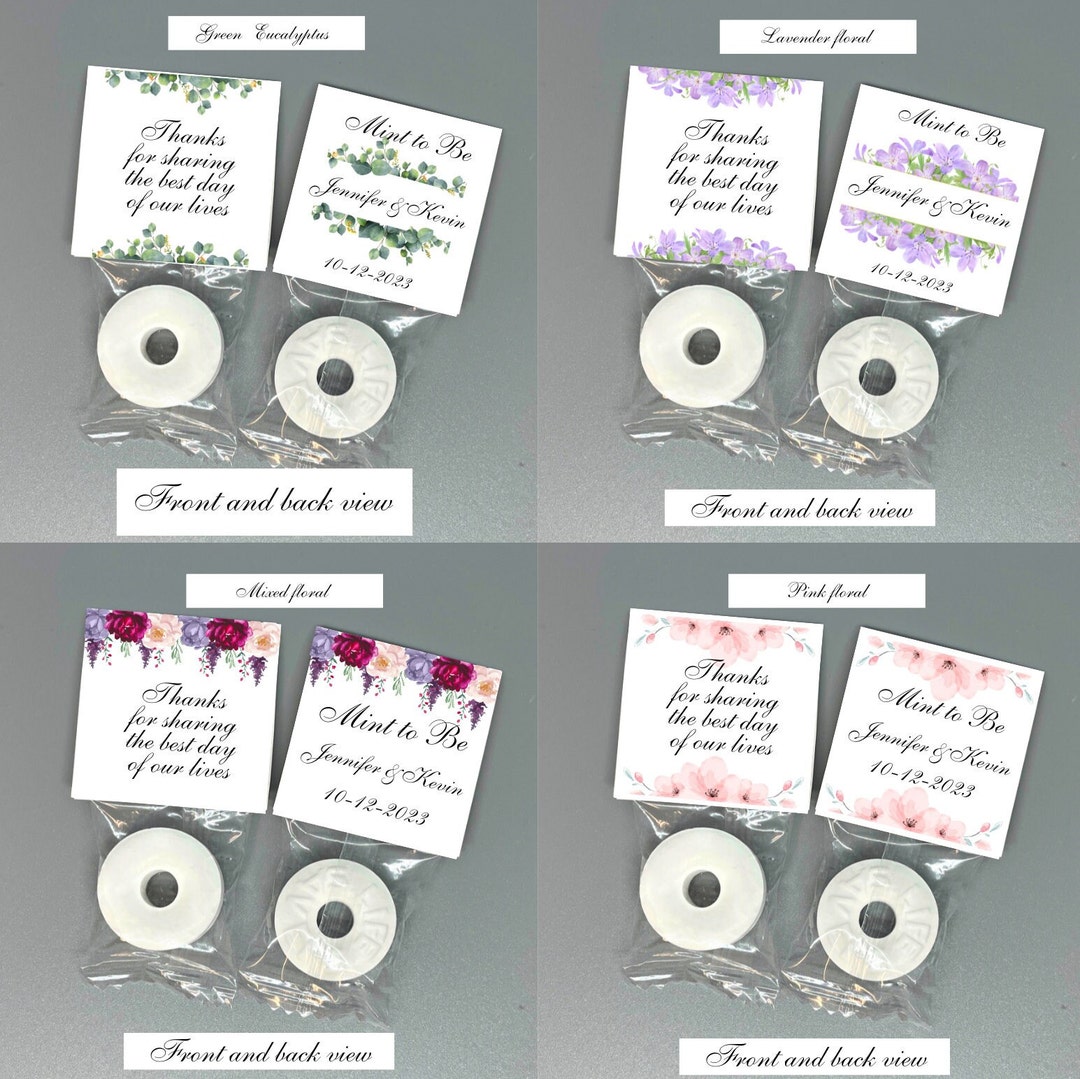 Personalized Wedding Guest Favors, Bridal Shower Guest Gifts ...