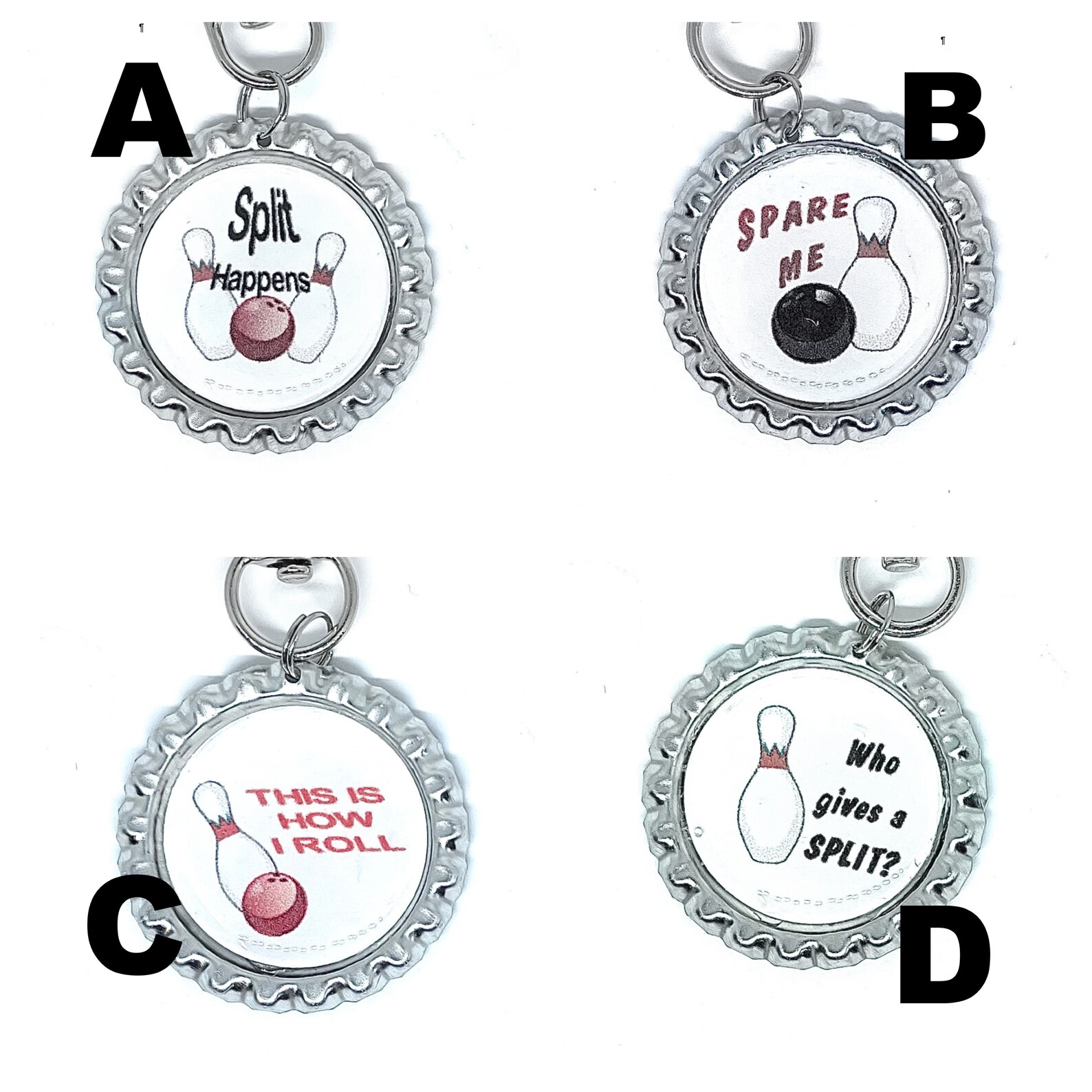 Gifts for Bowlers Bowling Team Gifts Bowling Zipper Pull Etsy