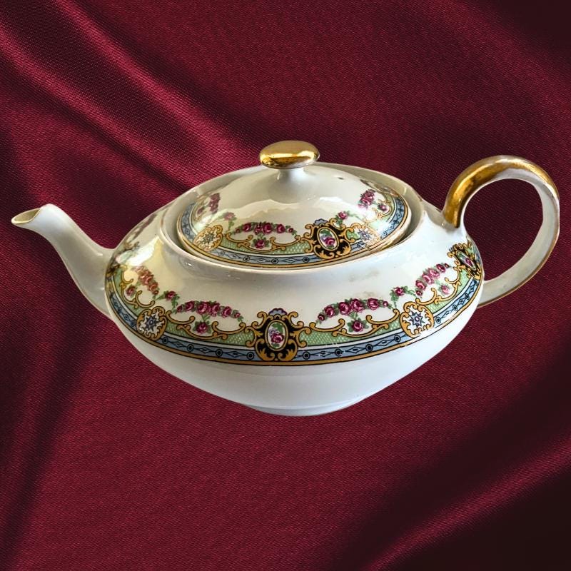 Teapot Czechoslovakia - Etsy