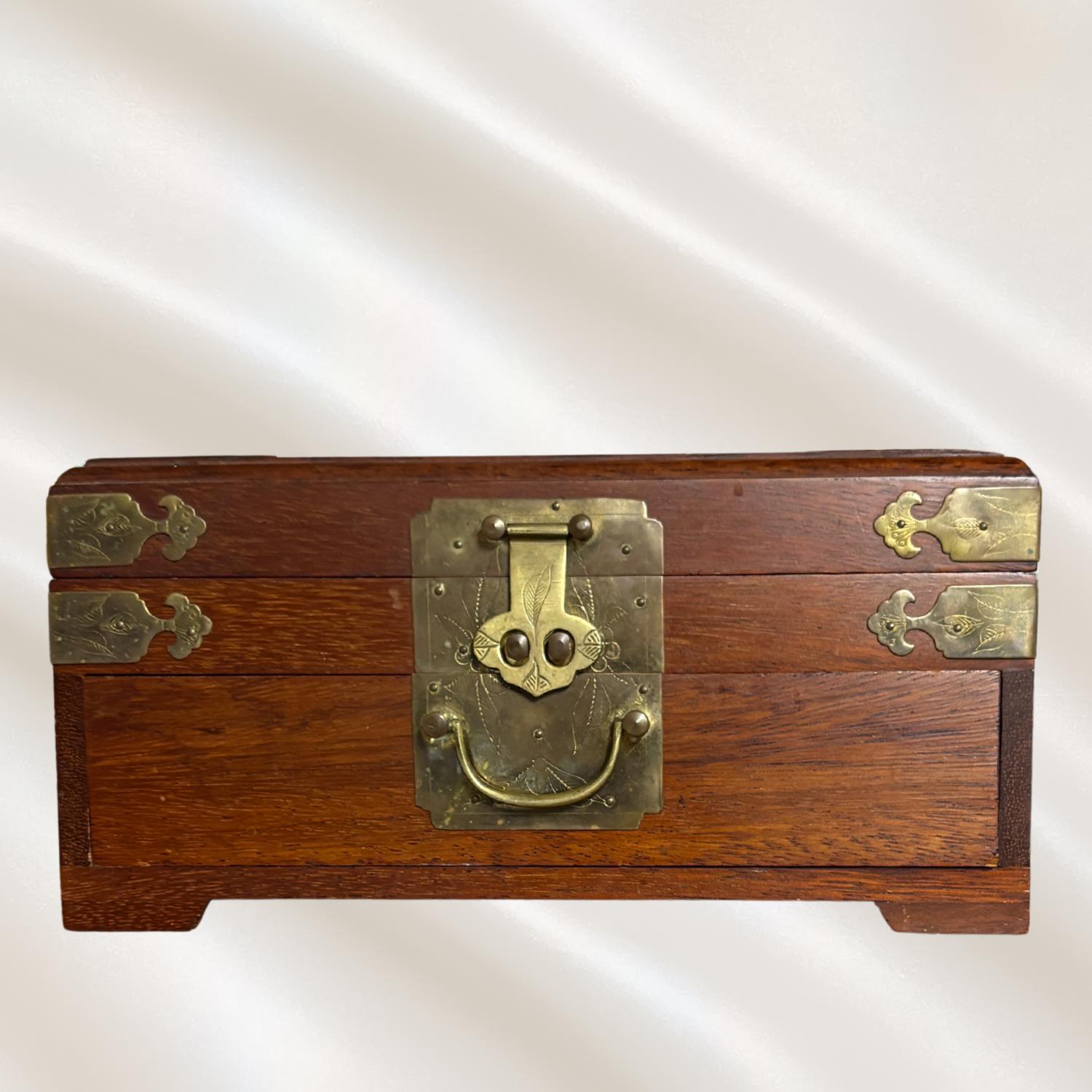 Corners Chinese Furniture Hardware Brass for Cabinet Trunk Jewelry Box