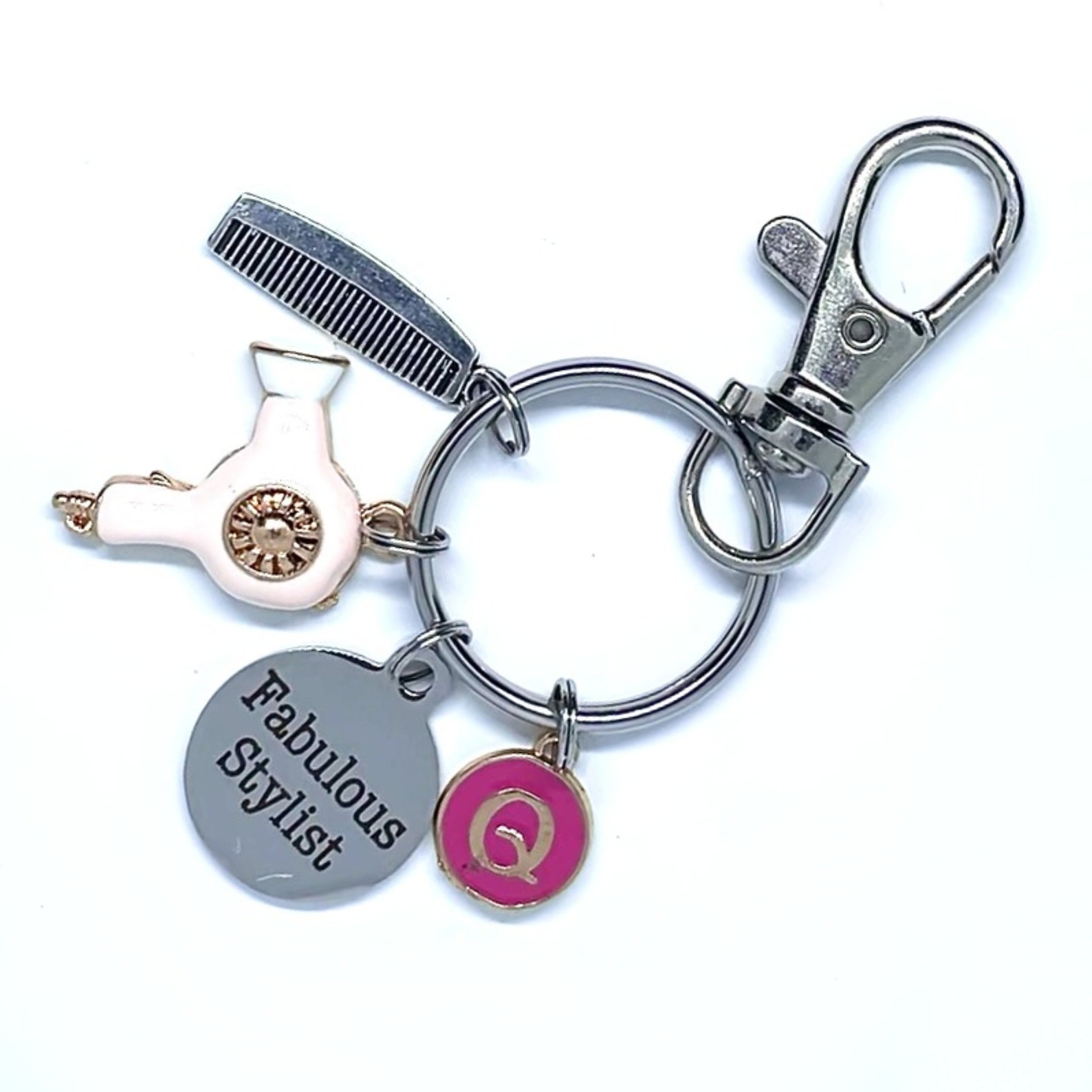 Cosmetologists keychain Cosmetology graduation gift Gift Etsy
