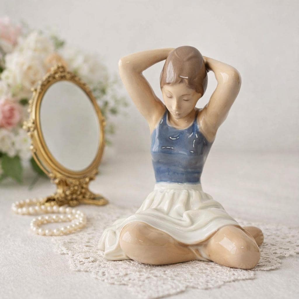 Royal Copenhagen Girl Figurines - Etsy