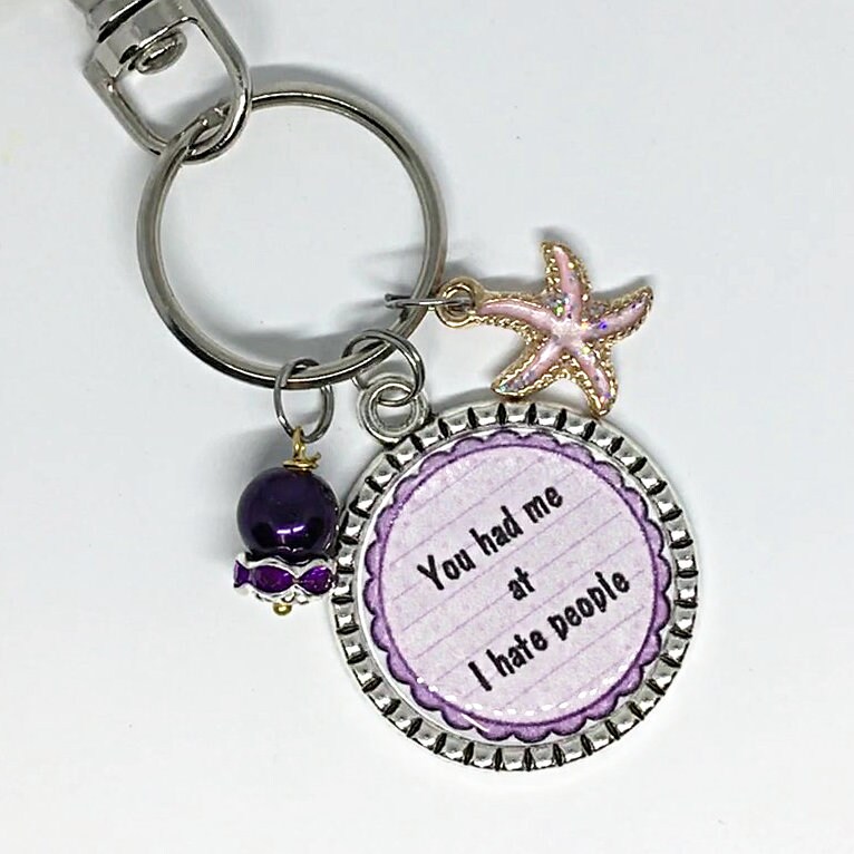 Funny keychain Humorous Keychain Novelty keychain Gift for Etsy