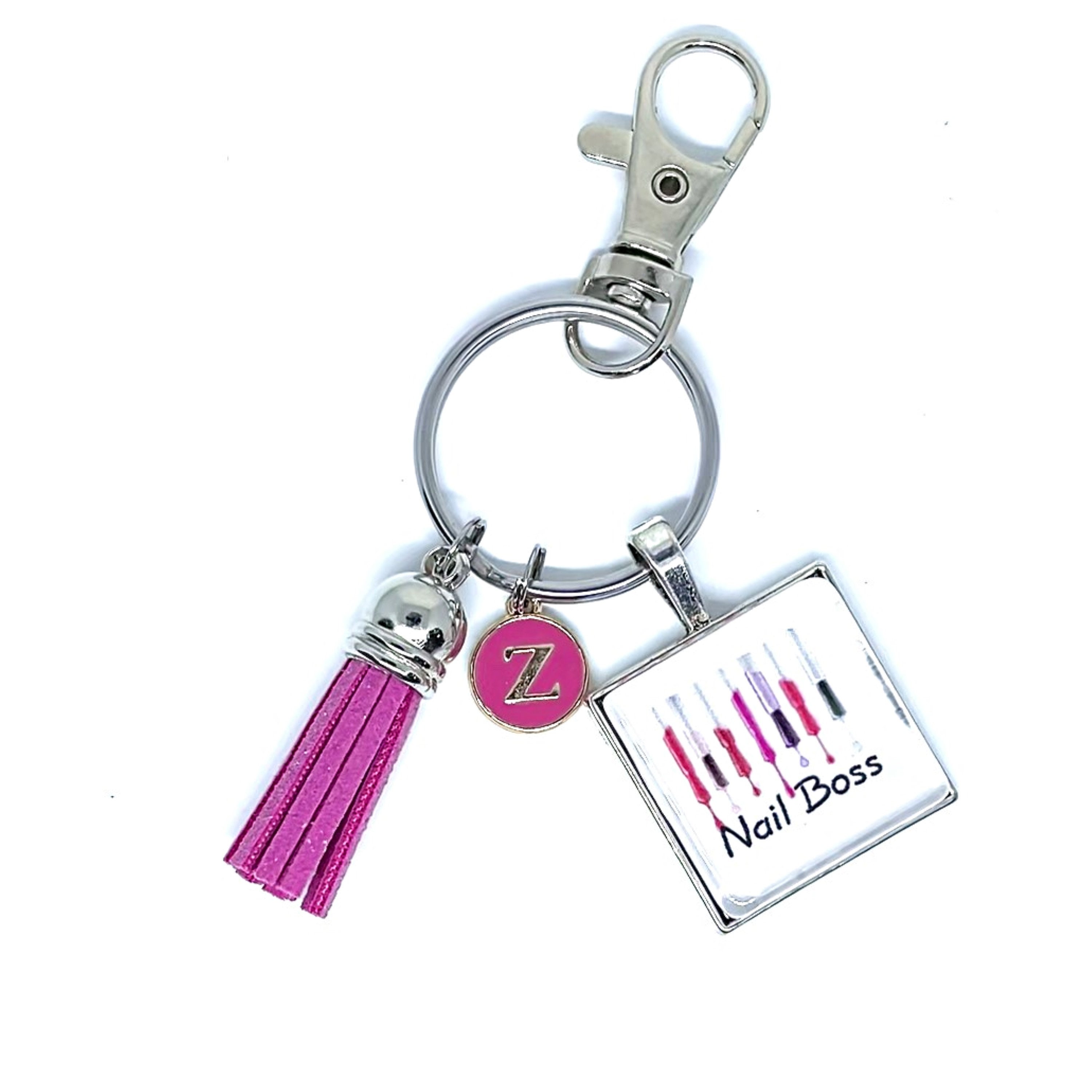 Gift for Nail Technician Custom Keychain for Nail Tech Etsy España
