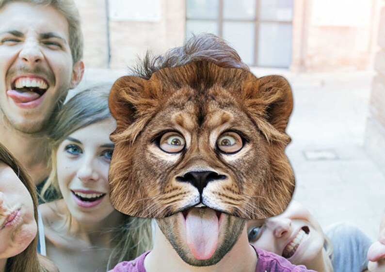Buy Lion Printable Mask Lion King Photo real Lion Mask Online In India Buy Lion Printable Mask Lion King Photo real Lion Mask Online In India