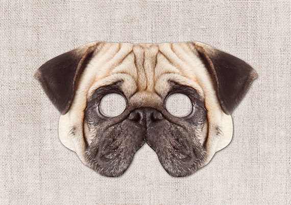 Pug Face Cover Pug Face Cover