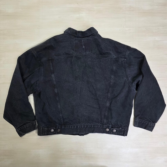 Vintage Levi's 70598-4159 Black Type 3 Denim Jean Jacket Big Patch