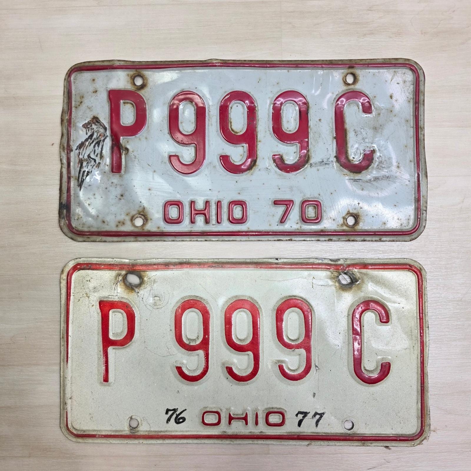 1977 License Plate - Etsy