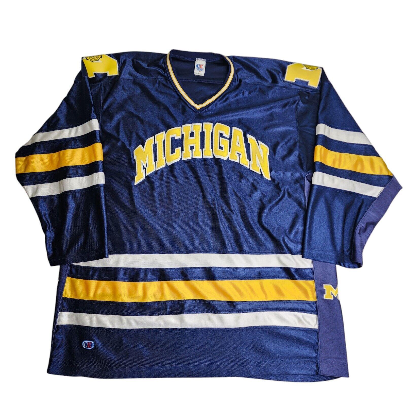 Hockey Jersey Michigan Etsy UK