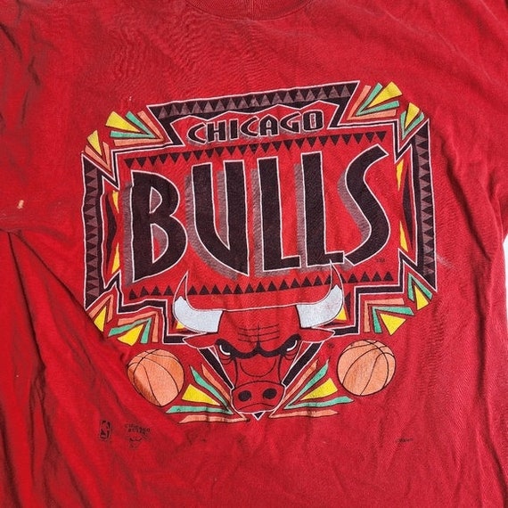 Vintage 90s Chicago Bulls Aztec Southwest Style S… - image 8