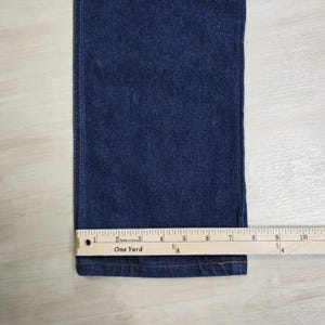 70s Wrangler No Fault Denim Jeans Pony Scovill Zip Dark Women's Size 12 25 x 32 image 8