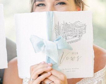Wedding Vow Book, Vow Books, Personalized Vow Books, His and Her Vows book, Vows Books His and Hers, Custom Vow Book, Wedding, Vow Book Set
