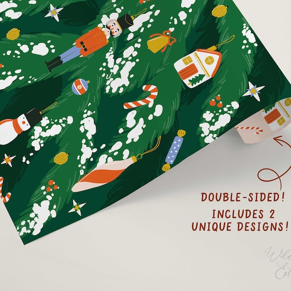 Holiday Gift Wrap Etsy