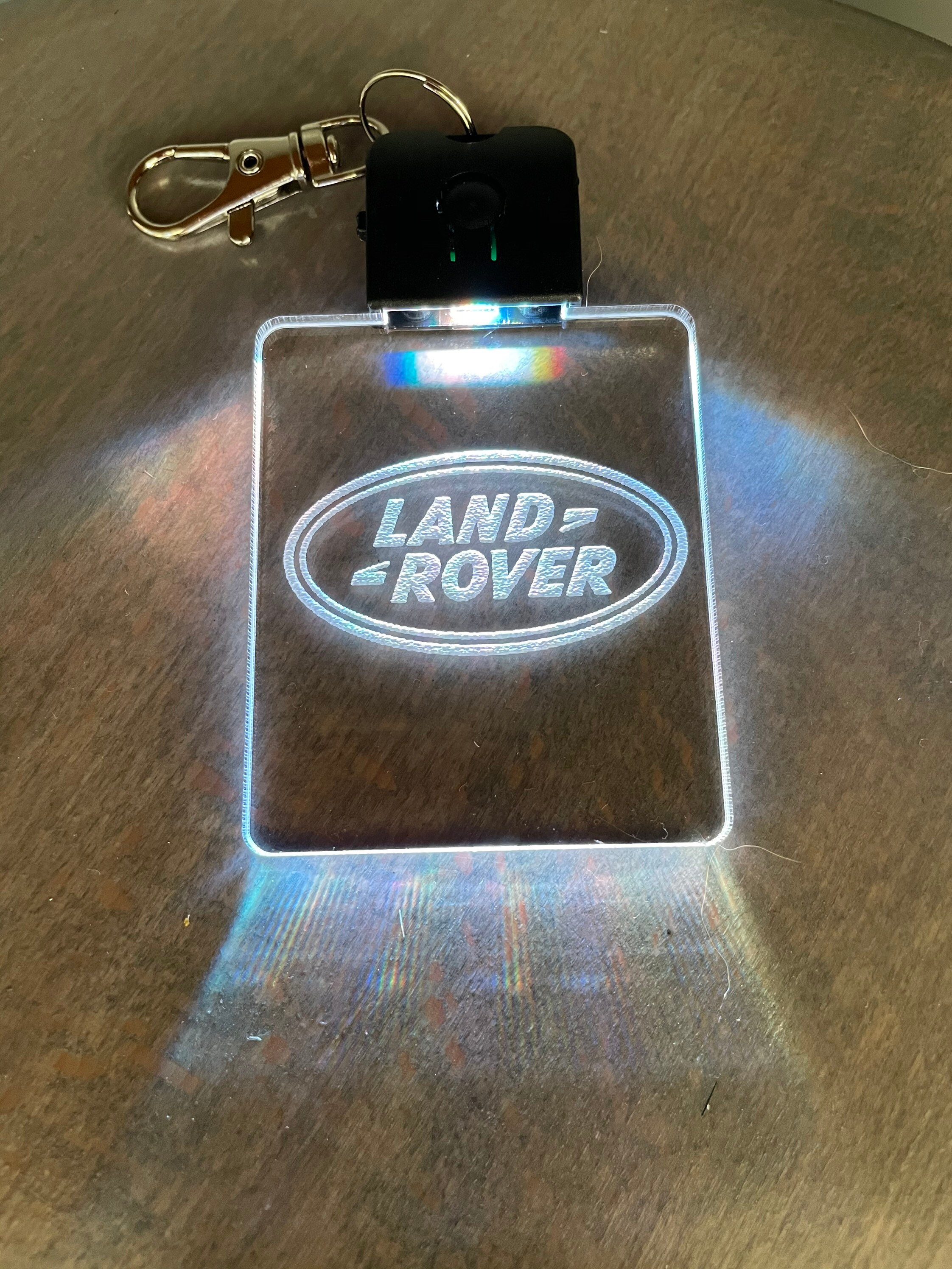 Land Rover Range Rover LED acrylic Keyring keychain Any car Etsy