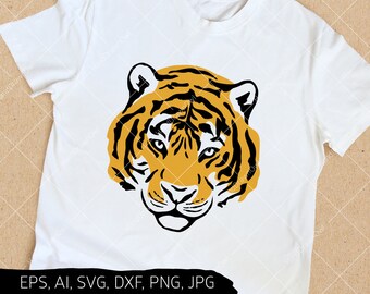 Lsu Tigers Svg File Etsy