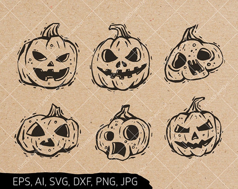 Download Free Jack O Lantern Svg Pumpkin Svg Bundle Halloween Svg Pumpkin Etsy SVG Cut Files